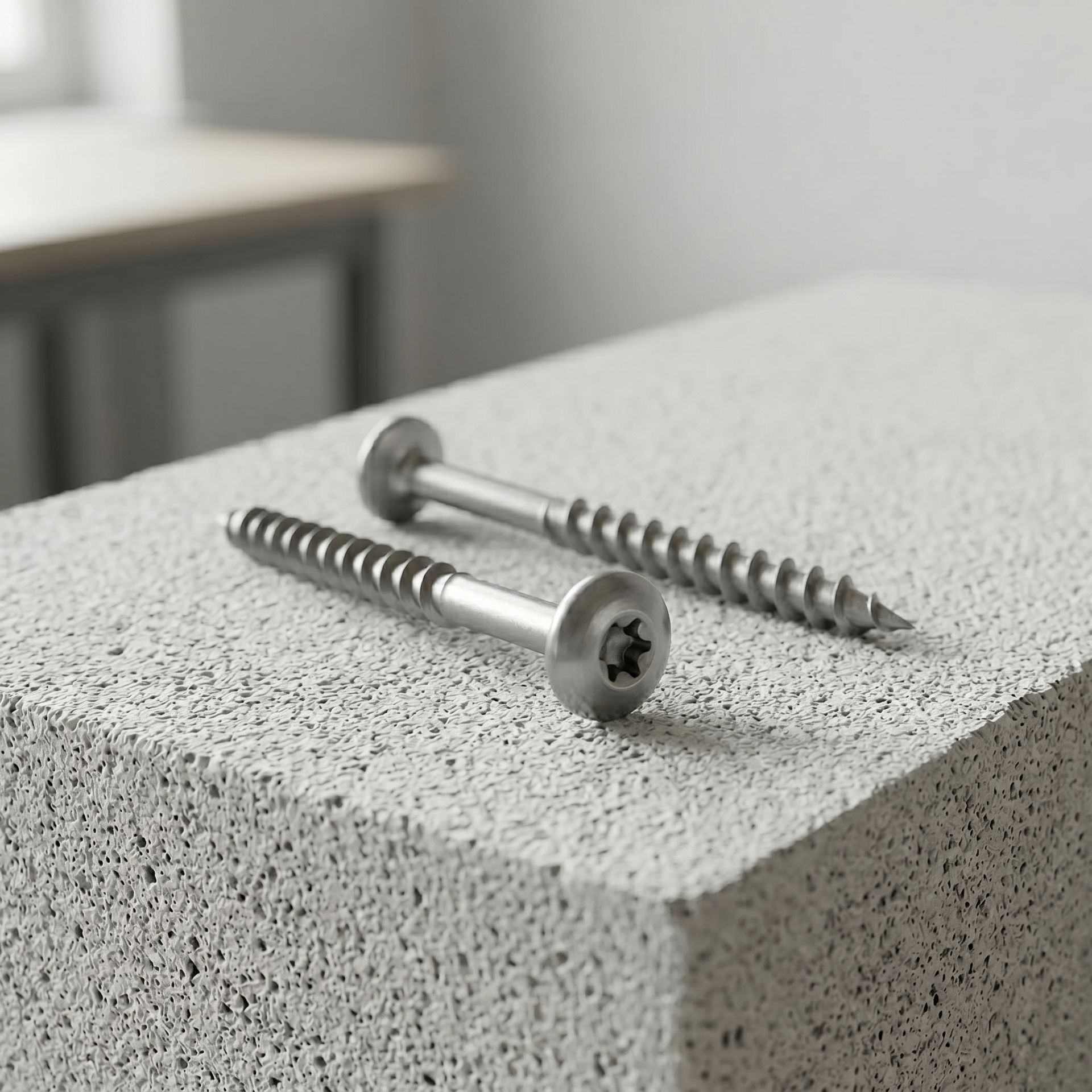 TSM-PB autocleaved aerated concrete screw second application image