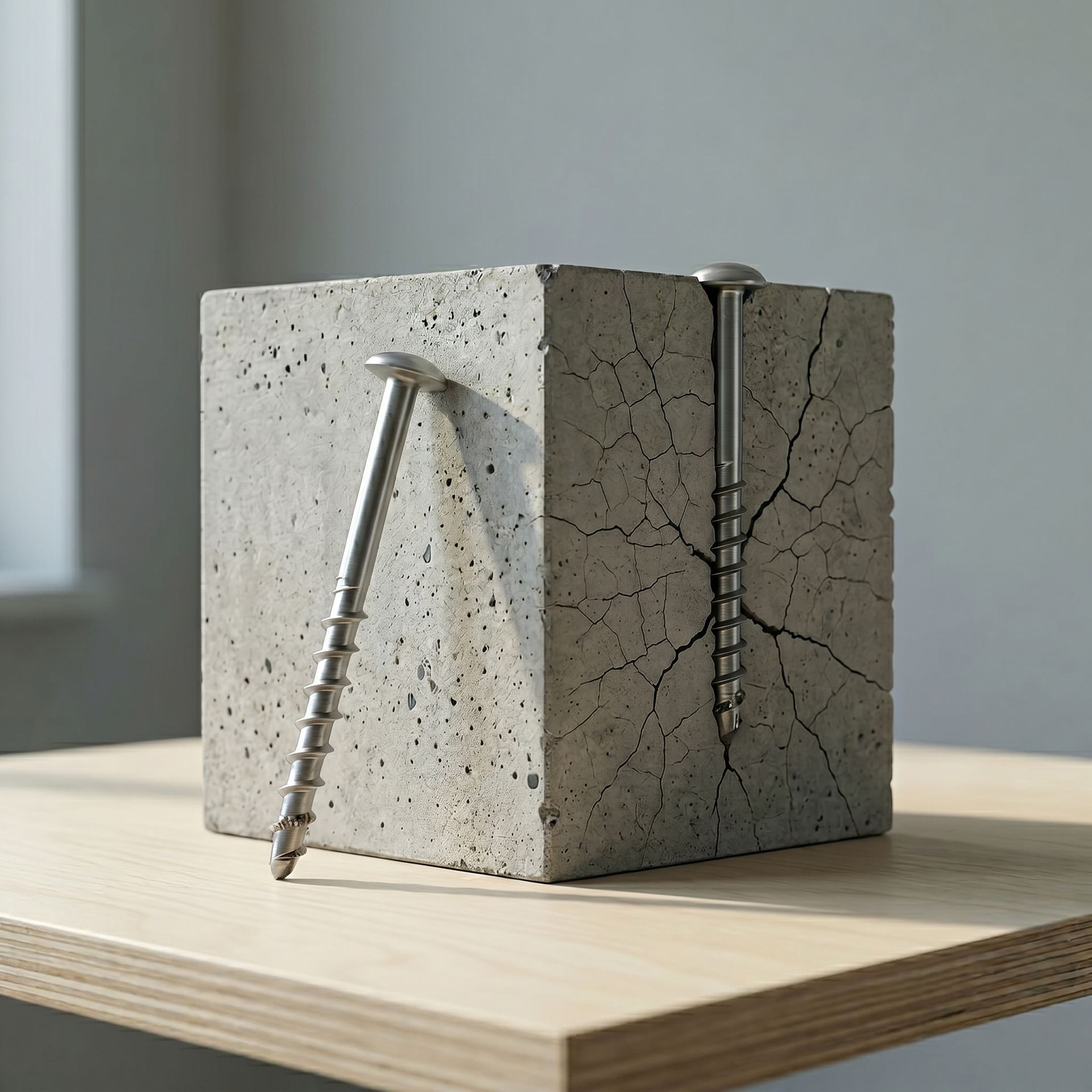 Betonschroef tweede toepassingsafbeelding
