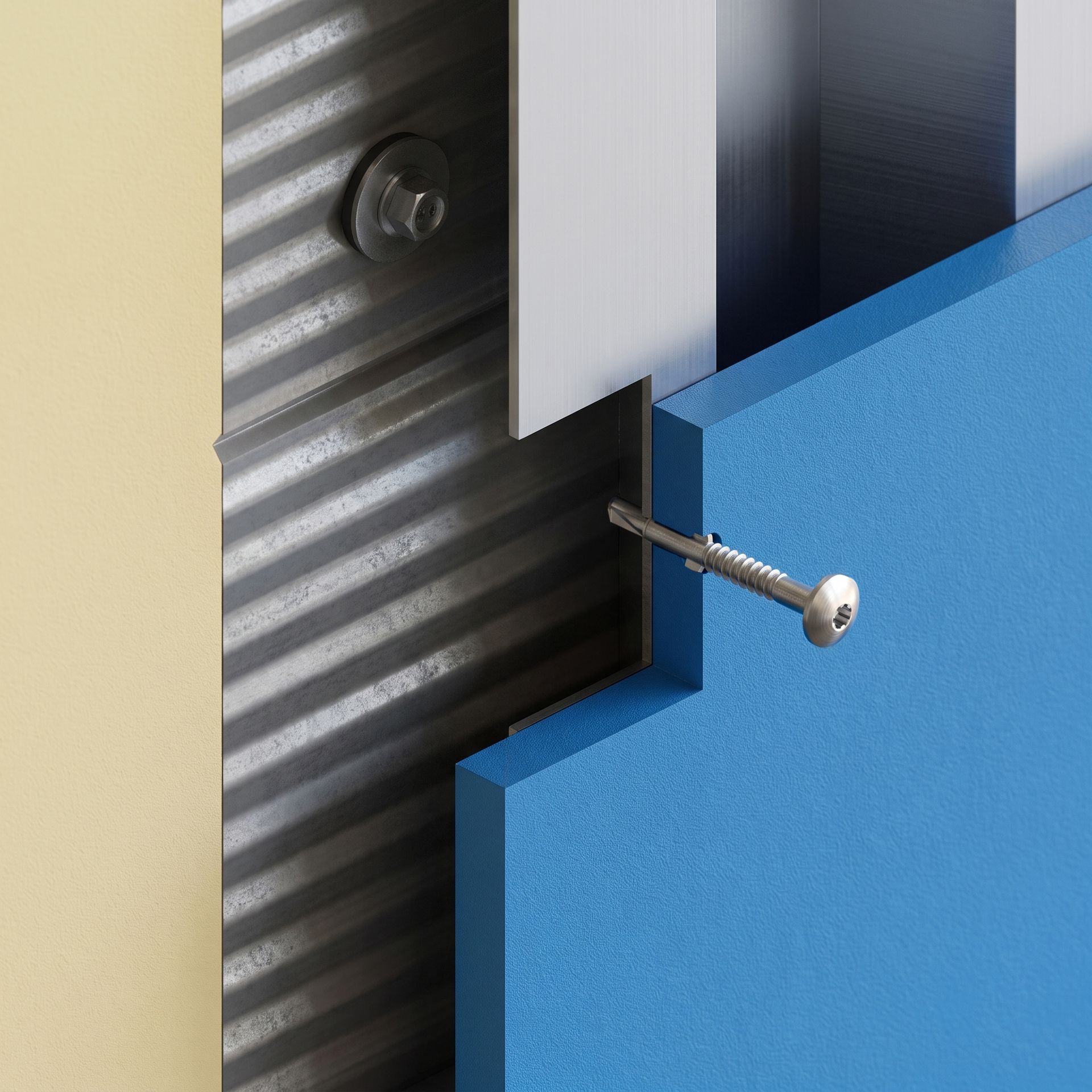 Wing drilling screw application image