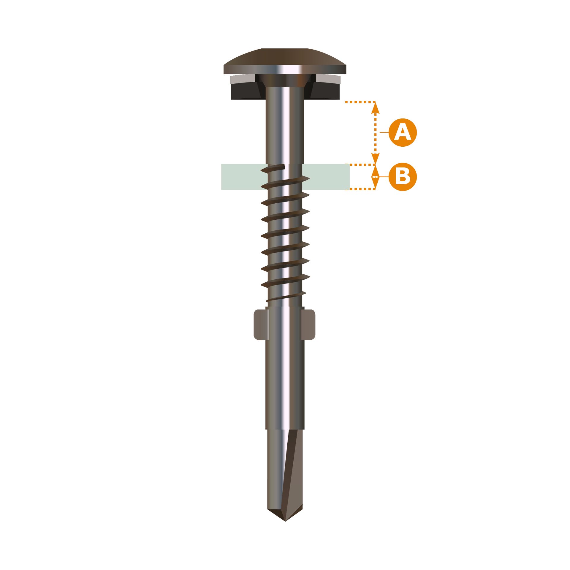 Wing drilling screw product image