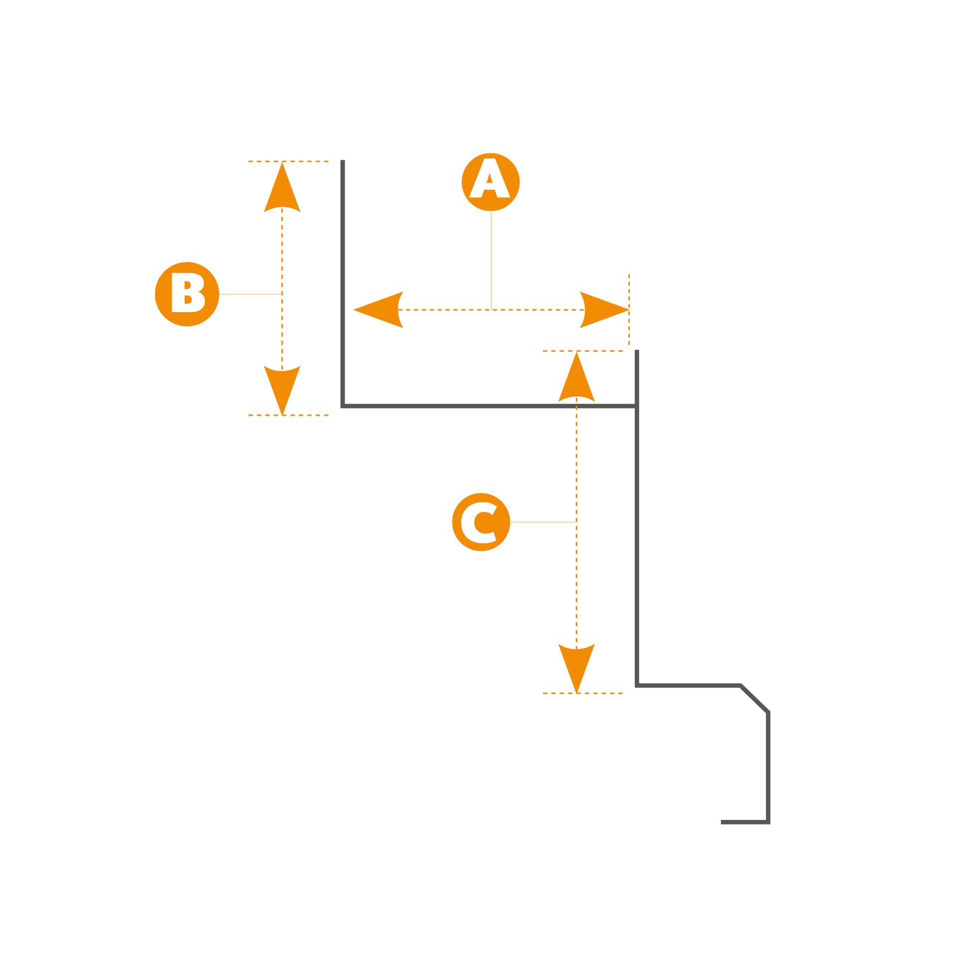 Ventilation Z start profile. product image