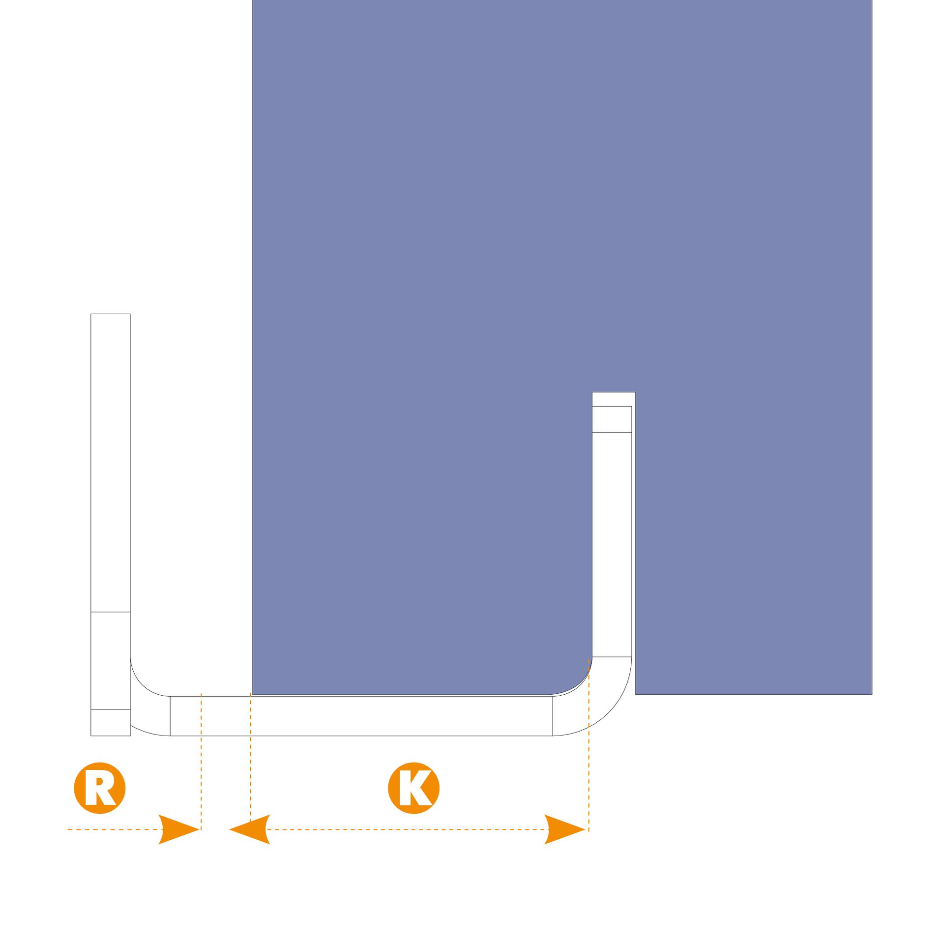 Middle clamp application image