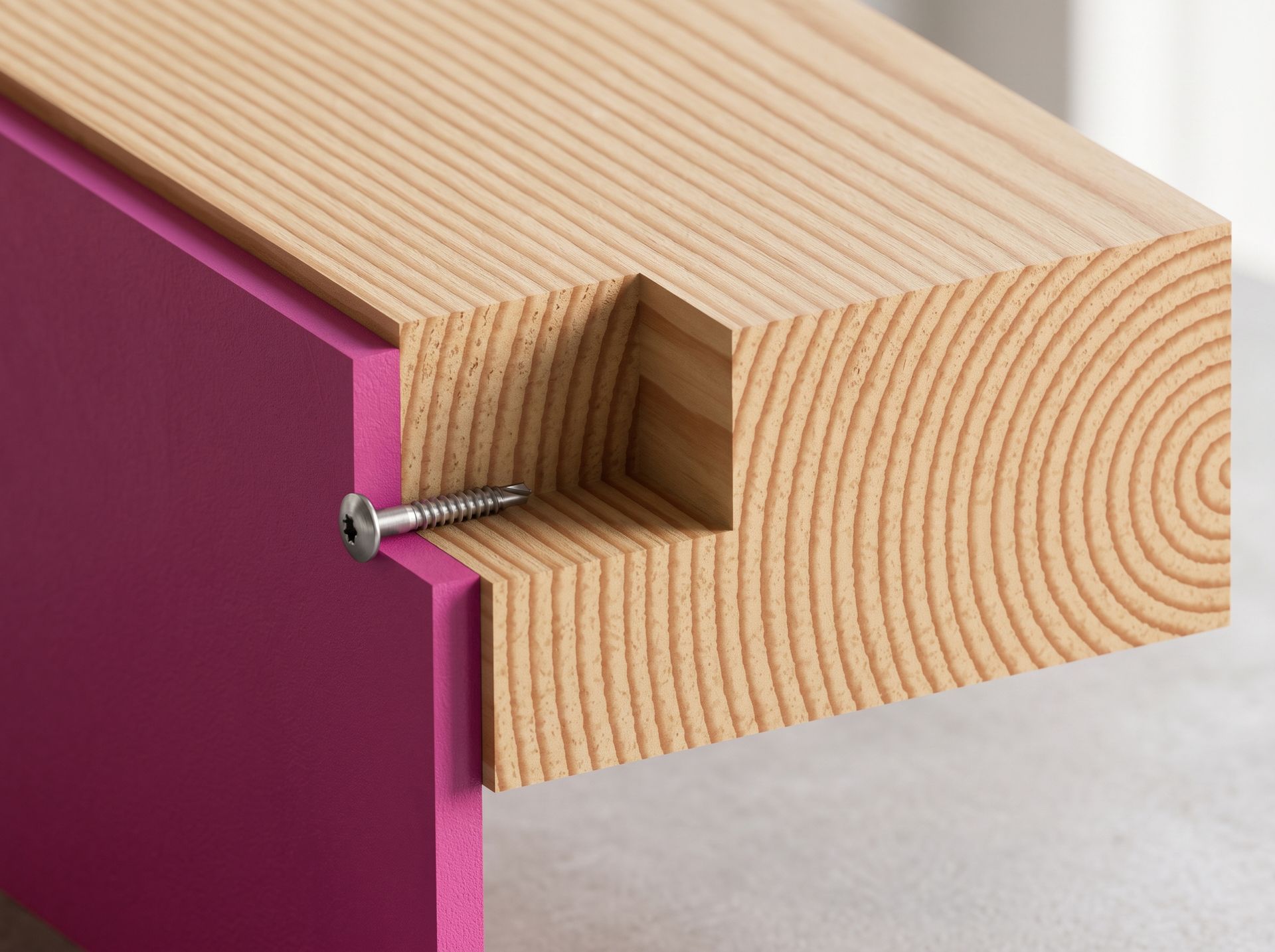 Facade sheet screw second application image