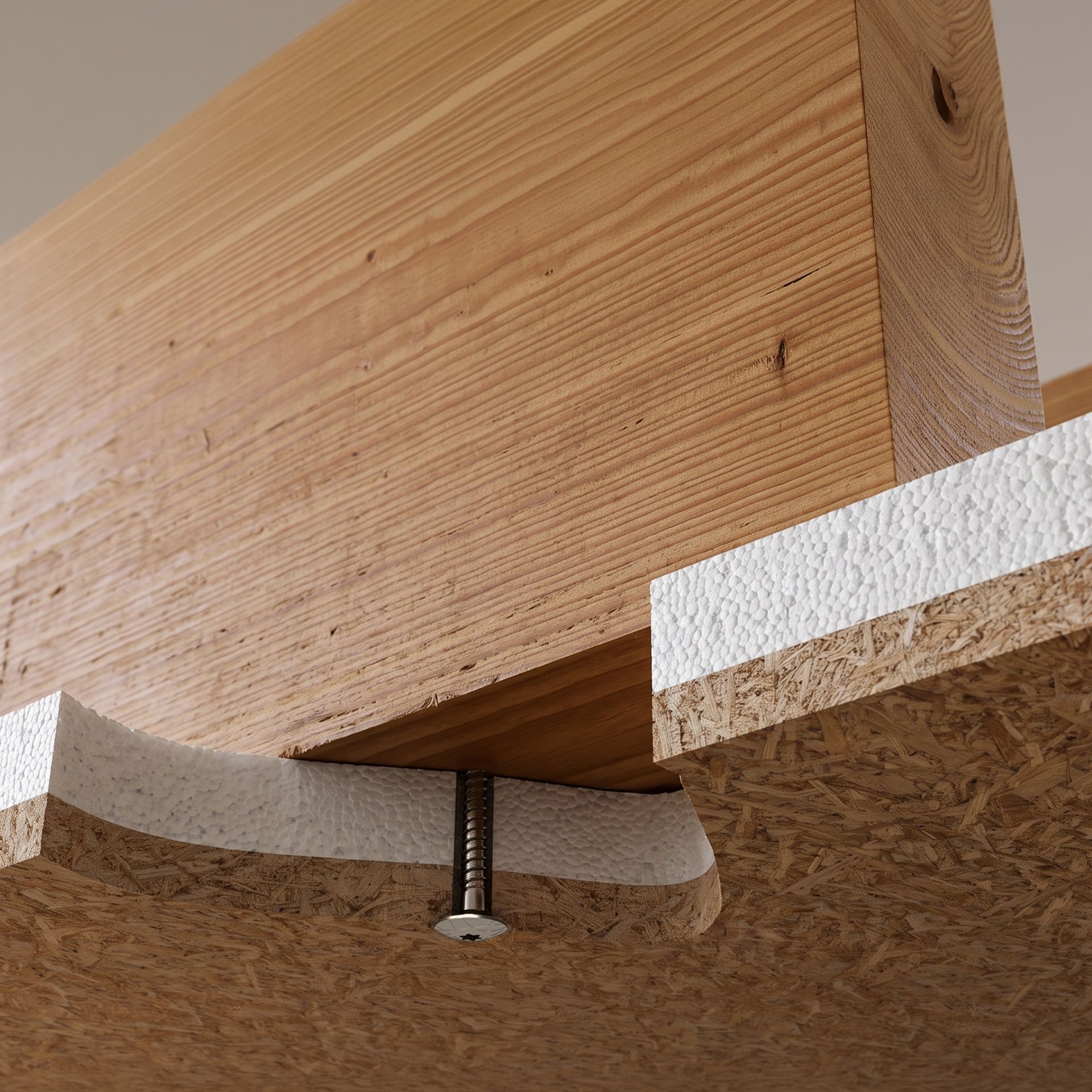 Assembly screw for wood wool cement boards & edge strips second application image