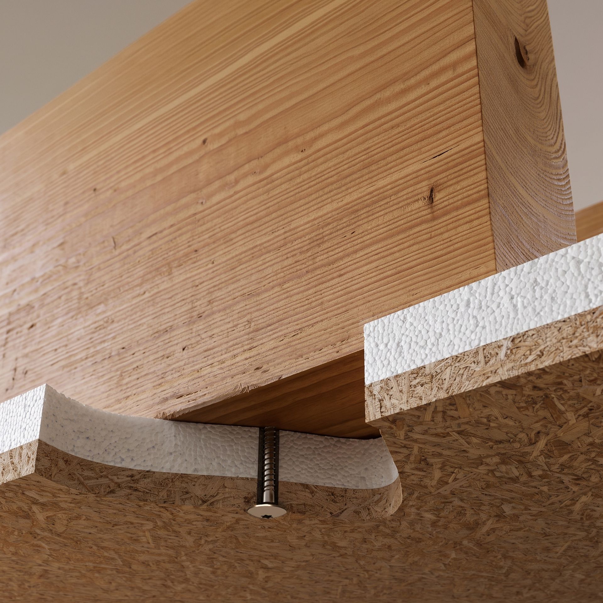 Assembly screw for wood wool cement boards & edge strips application image