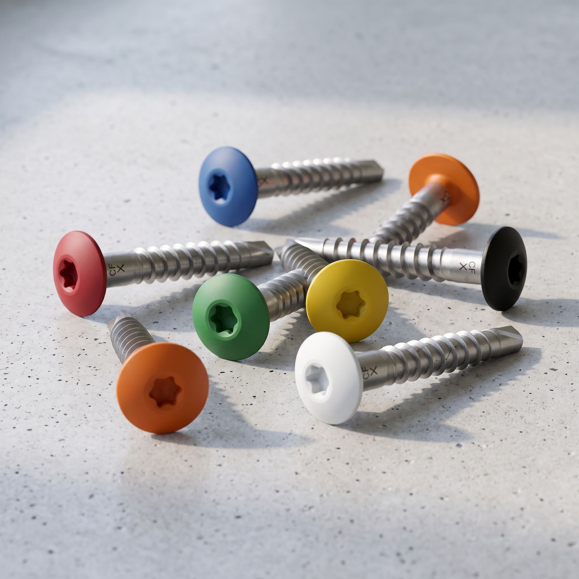 Assembly screw for wood wool cement boards & edge strips second application image