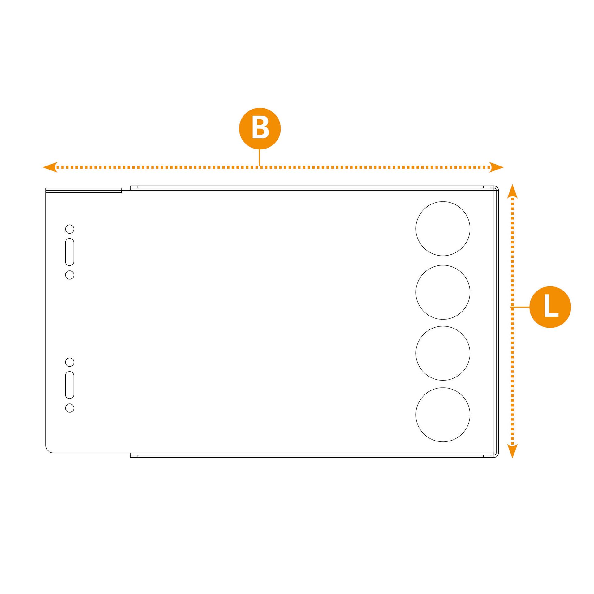 Stainless steel wall brackets second application image
