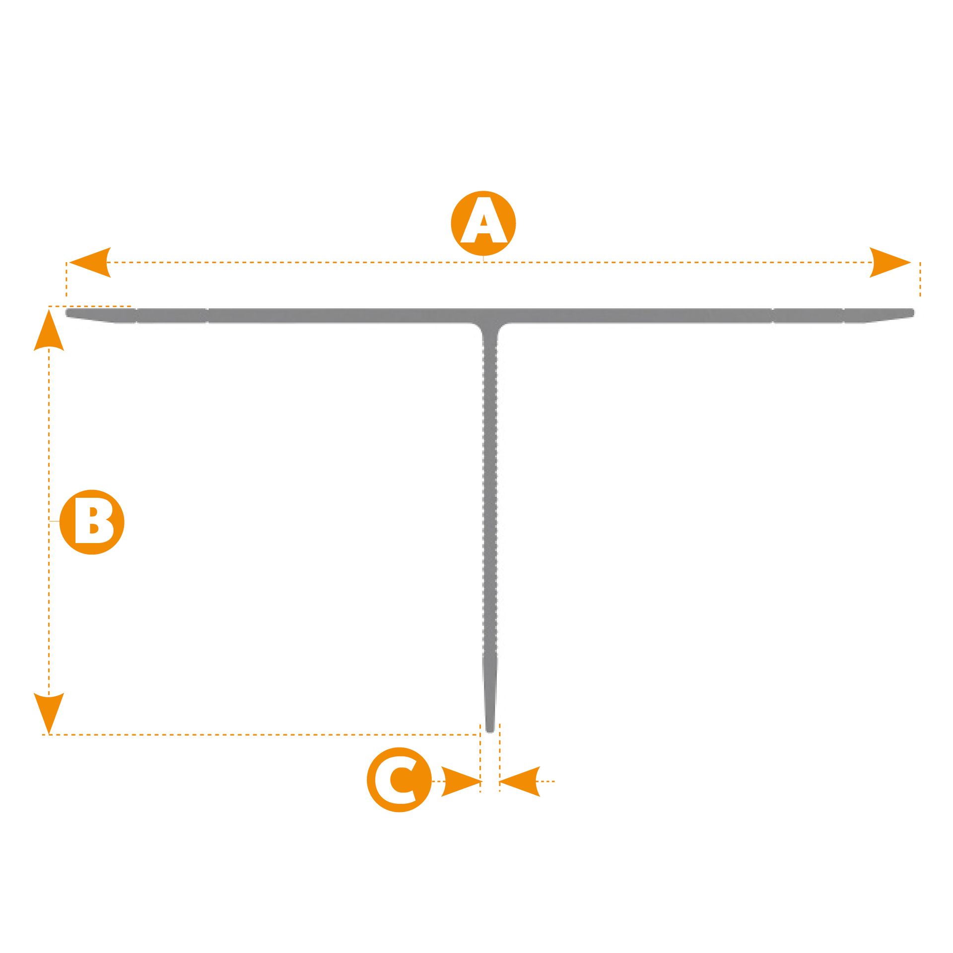 T-profiel productafbeelding
